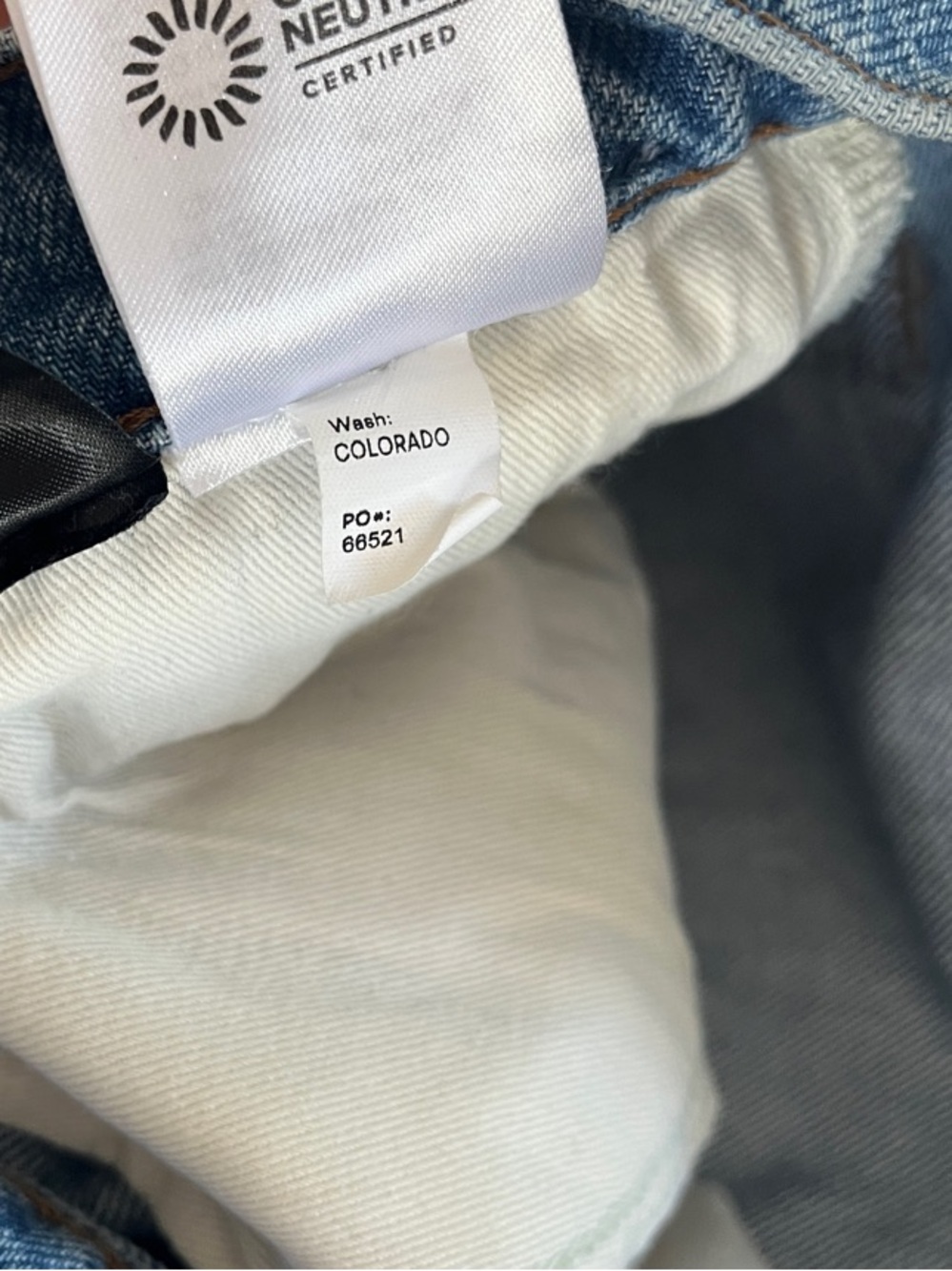 Reformation Wide-Leg Jeans in Medium Blue Wash - Picture 4 of 8